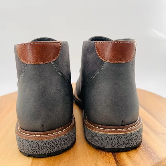 Vance Co. Orson Men’s Suede Chukka Boot In Dark Gray Size 10 - Picture 14 of 16